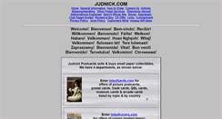 Desktop Screenshot of judnick.com