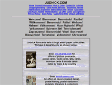 Tablet Screenshot of judnick.com